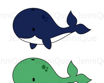 Printable Whale Decorations, Whale Baby Shower Decoration, Whale Cut outs, Baby Shower, 1st Birthday Party Decor, #WH01