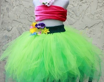 Lilo and Stitch Dress - Lilo and Stitch Costume - Hula Girl Costume - Luau Dress - Hawaiian Outfit - Hawaiian Costume