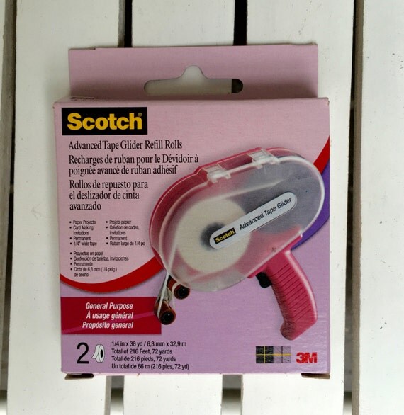 Scotch Advanced Tape Glider Refill Rolls pkg of 2 rolls 1/4