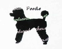 Download Unique poodle embroidery related items | Etsy