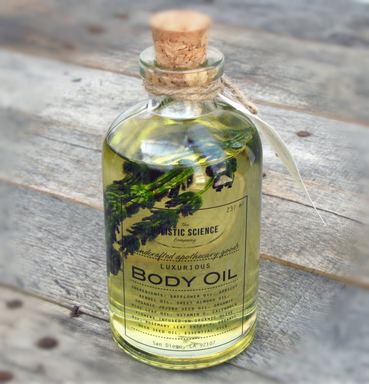 Bath & Body Oil Lavender 8oz by TheHolisticScienceCo on Etsy