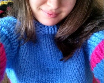 NEW - Frisk Sweater - Unisex and Women's sizing - XL - Made to Order Video Game Protagonist Shirt