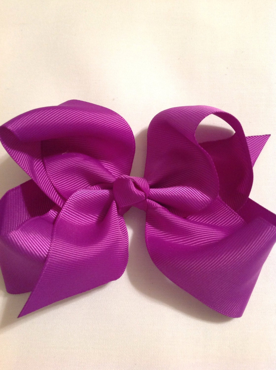 Grosgrain Ribbon Purple Grosgrain Ribbon Purple Hair Bow