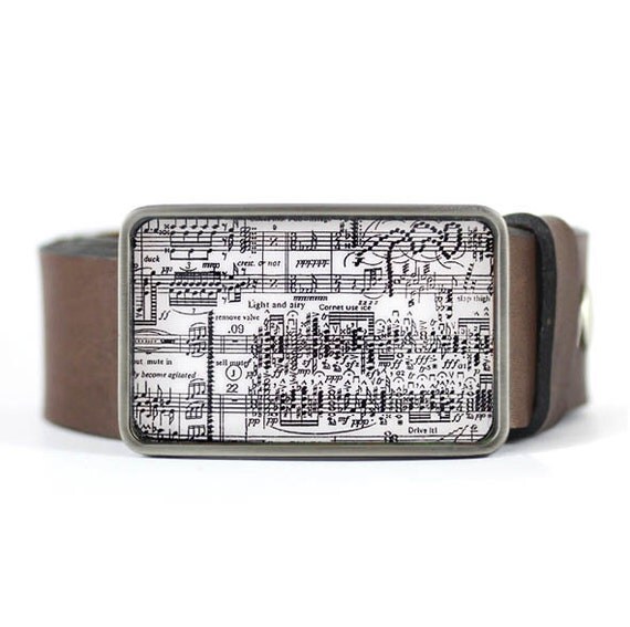 Sheet Music Belt Buckle Music Belt Buckle belt buckle for