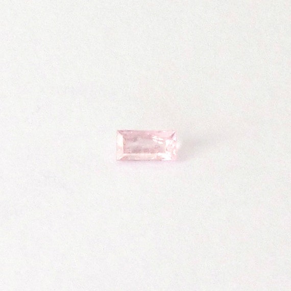 Natural Light Pink Tourmaline, Unheated, Rectangle Cut, 0.49 carat from ...