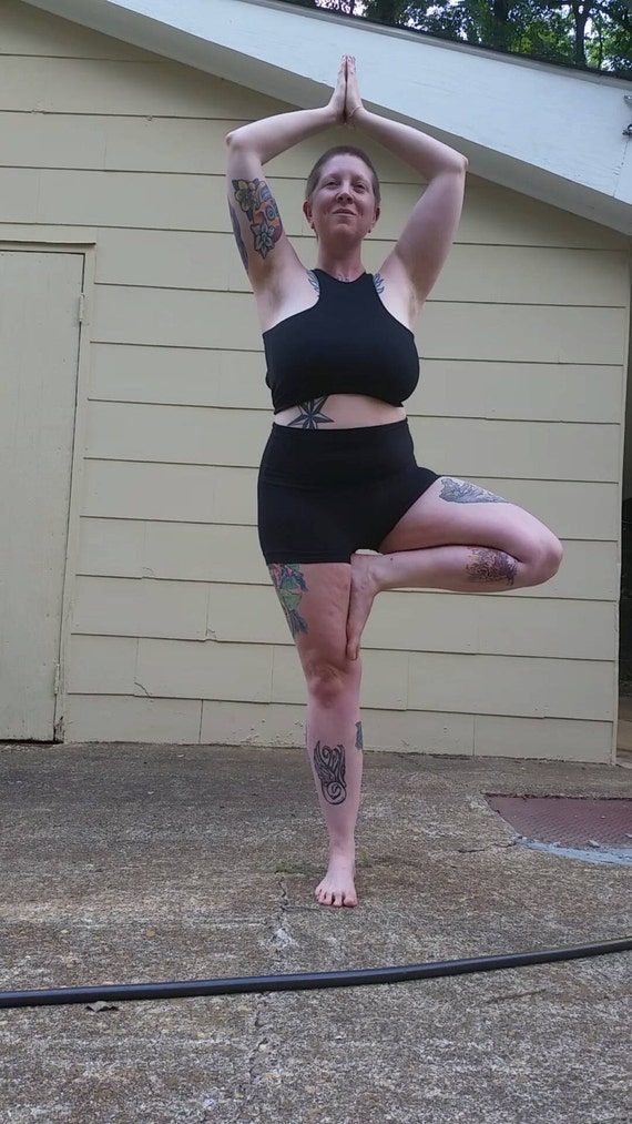 Items similar to High Waisted Yoga Shorts on Etsy