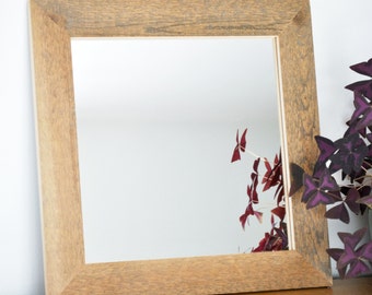 Reclaimed Wood Mirror / Rustic Mirror / Barn Wood Mirror / Salvaged Wood