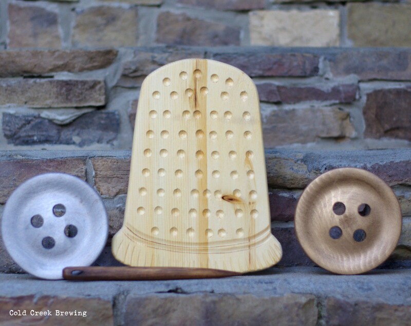 Thimble Wooden Thimble Sewing Room Decor Giant Thimble