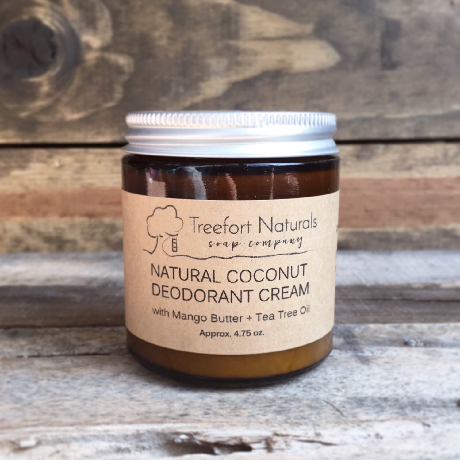 Coconut Deodorant Cream All natural aluminum free natural