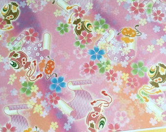 A Set of 24 Sheets FANCY Japanese Yuzen Chiyogami Origami Papers