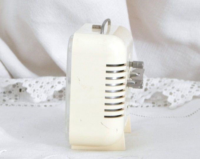 Working Vintage Mid Century Italian SHD Mechanical Alarm Clock Off White / European / Wind-up / Retro Interior / Hipster Home Office Bedroom Working Vintage Mid Century Italian SHD Mechanical Alarm Clock Off White / European / Wind-up / Retro Interior / Hipster Home Office Bedroom