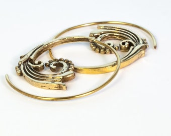 Flower Vine Spiral (JB-E-046)