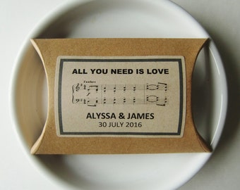 BEATLES MUSIC-Wedding Favors Boxes-Rustic Favor Boxes-Rustic Wedding Ideas-Personalized Favor Boxes-Rustic Wedding Favors-Weddings