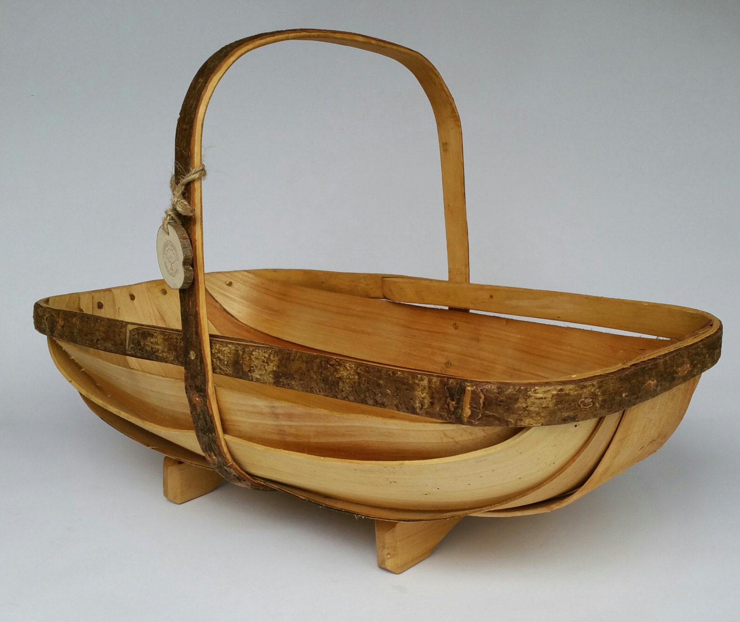 Sussex Style Trug Basket trug garden trug wood trug wooden