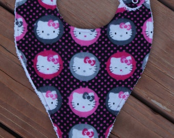 Hello Kitty Pacifier bib