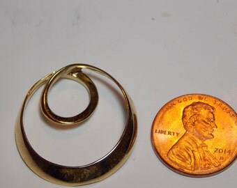Vintage Sterling Silver With Gold Wash
