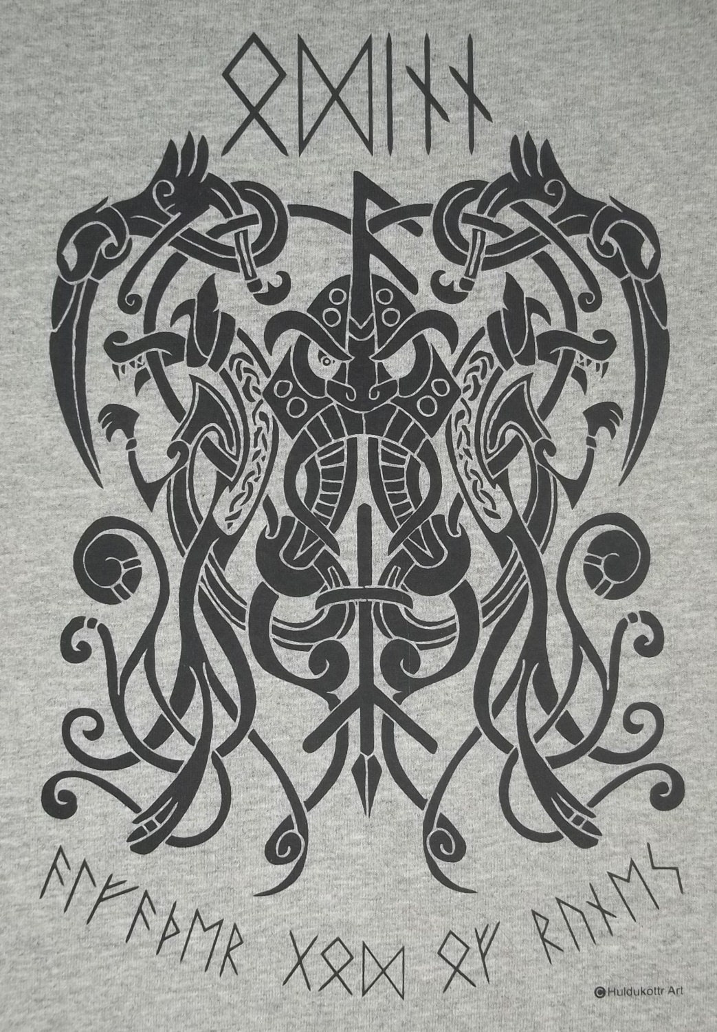 S XL Odinn Odin Rune Pagan Norse T-Shirt Choice of by TerraWear