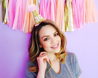 Adult Birthday Party Hat ||Adult Party Hat || 30th Birthday For Her || Dirty Thirty || Add Any Number