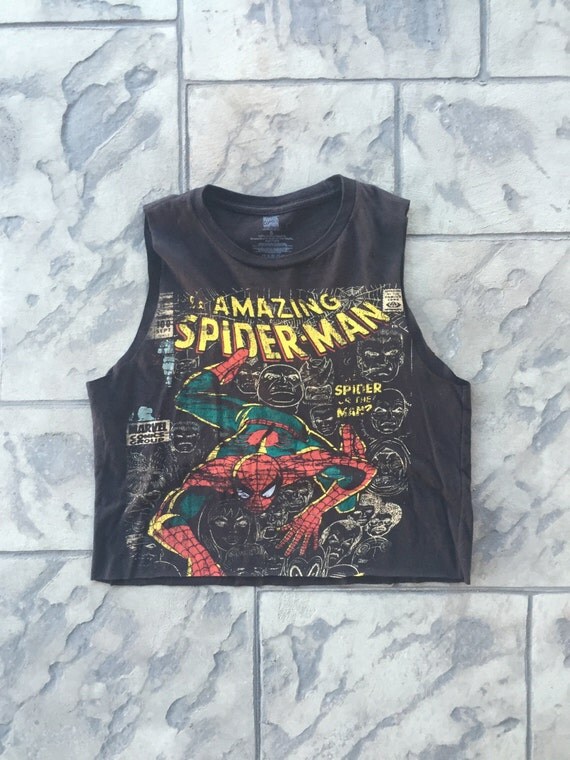 spider man crop top