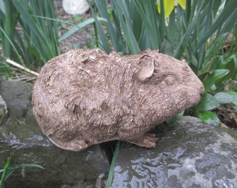 Fluffy Little Guinea Pig Statue