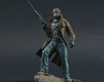 54mm NCR Sniper Ranger Fallout New Vegas resin figure