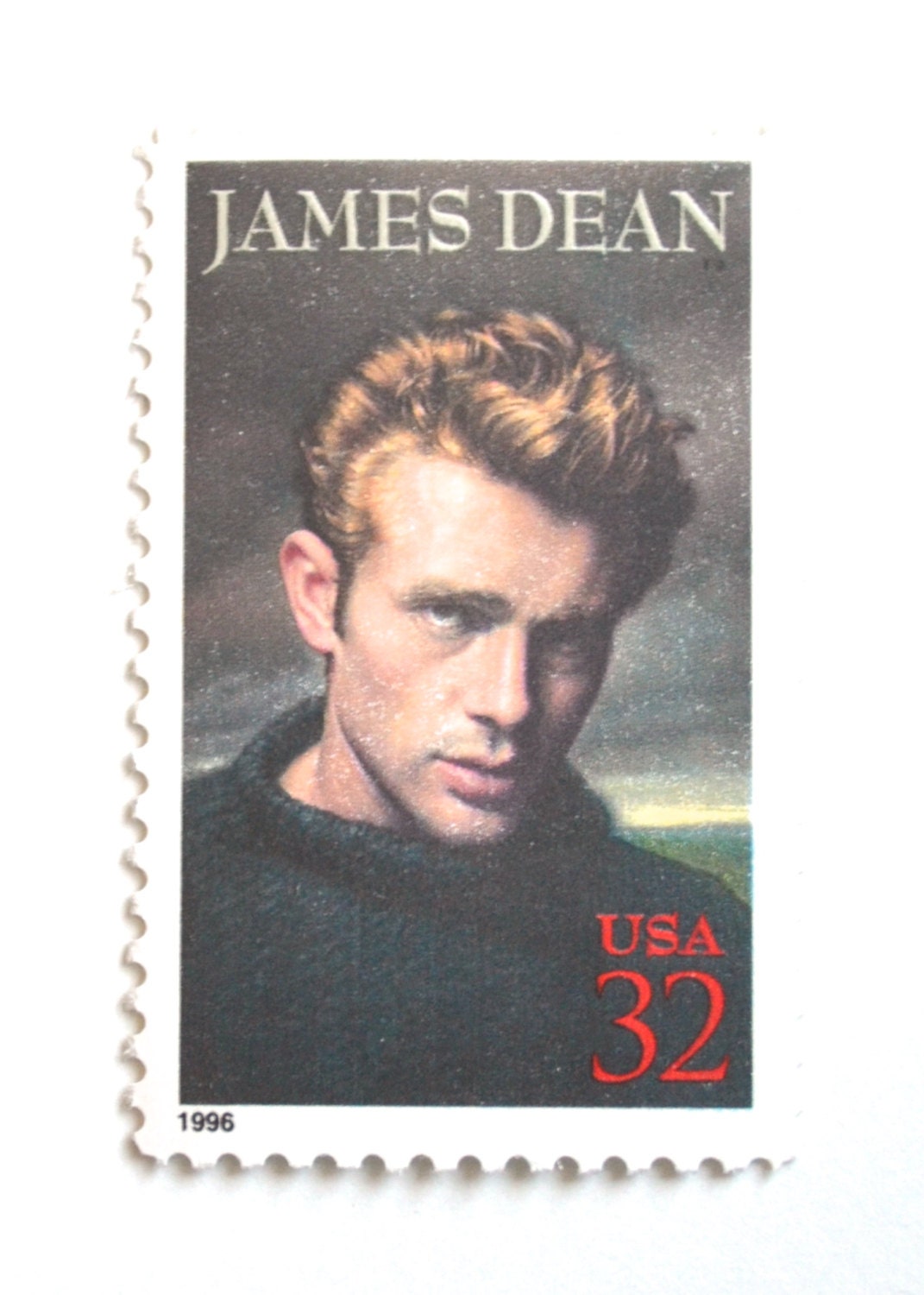 10 James Dean Postage Stamps // Ten Classic Movie Star Postage