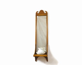 Wall Mirror With Shelf mirror with shelf | etsy Wall Mirror With Shelf mirror with shelf | etsy