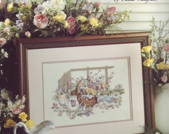 Paula Vaughn: Poems and Promises cross stitch leaflet