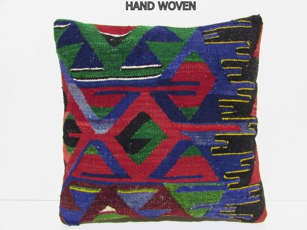 20x20 kilim pillow 20x20 giant throw pillow by DECOLICKILIMPILLOWS