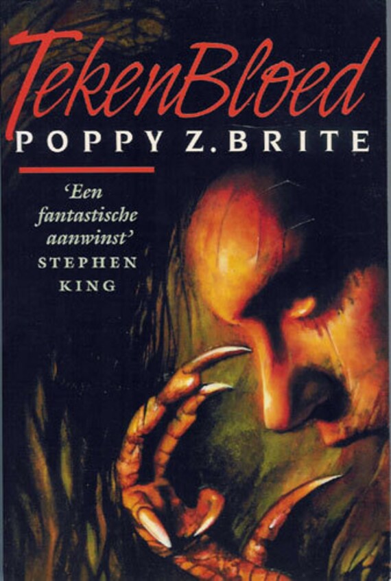 DRAWING BLOOD Dutch Translation by Poppy Z. Brite // Signed
