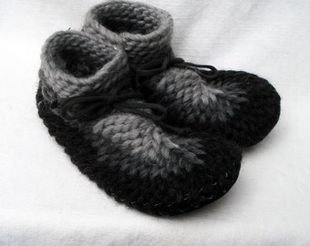 Gifts for him Men Slippers Crochet mens slippers house
