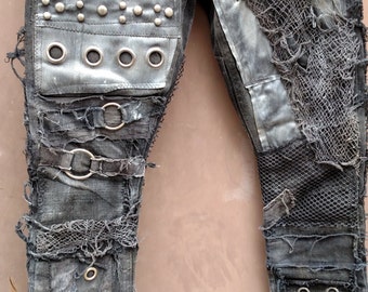 Mad Max Skinny fit Post Apocalyptic doomsday Jeans