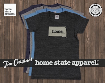 South Dakota Home. T-shirt- Womens Cut