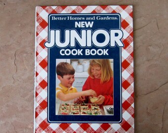 New Junior Cookbook, Better Homes and Gardens New Junior Cook Book, 1989 Kids Cookbook