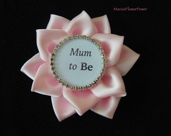 Pink Baby Girl Shower Decorations,Mommy to Be,Mum to Be,New Grandma,Great Grandma to Be Gift.Baby Shower Gift.Baby on Board Badge Pin Brooch