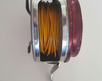 Vintage 1960's South Bend Automatic No. 1180 Model flyfishing reel, South Bend Famous in Fishing