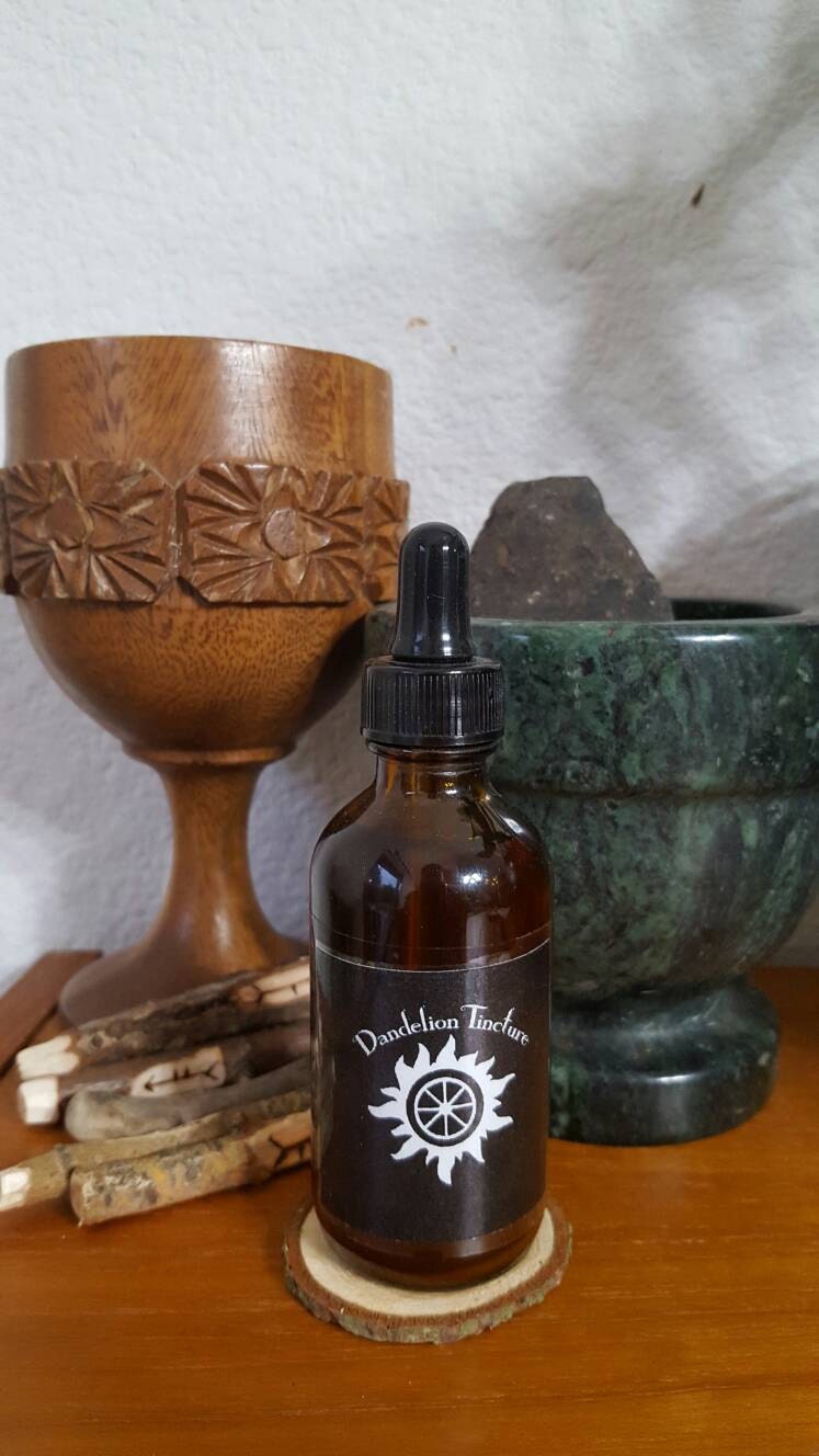 Dandelion Tincture by TurningWheelFarm on Etsy
