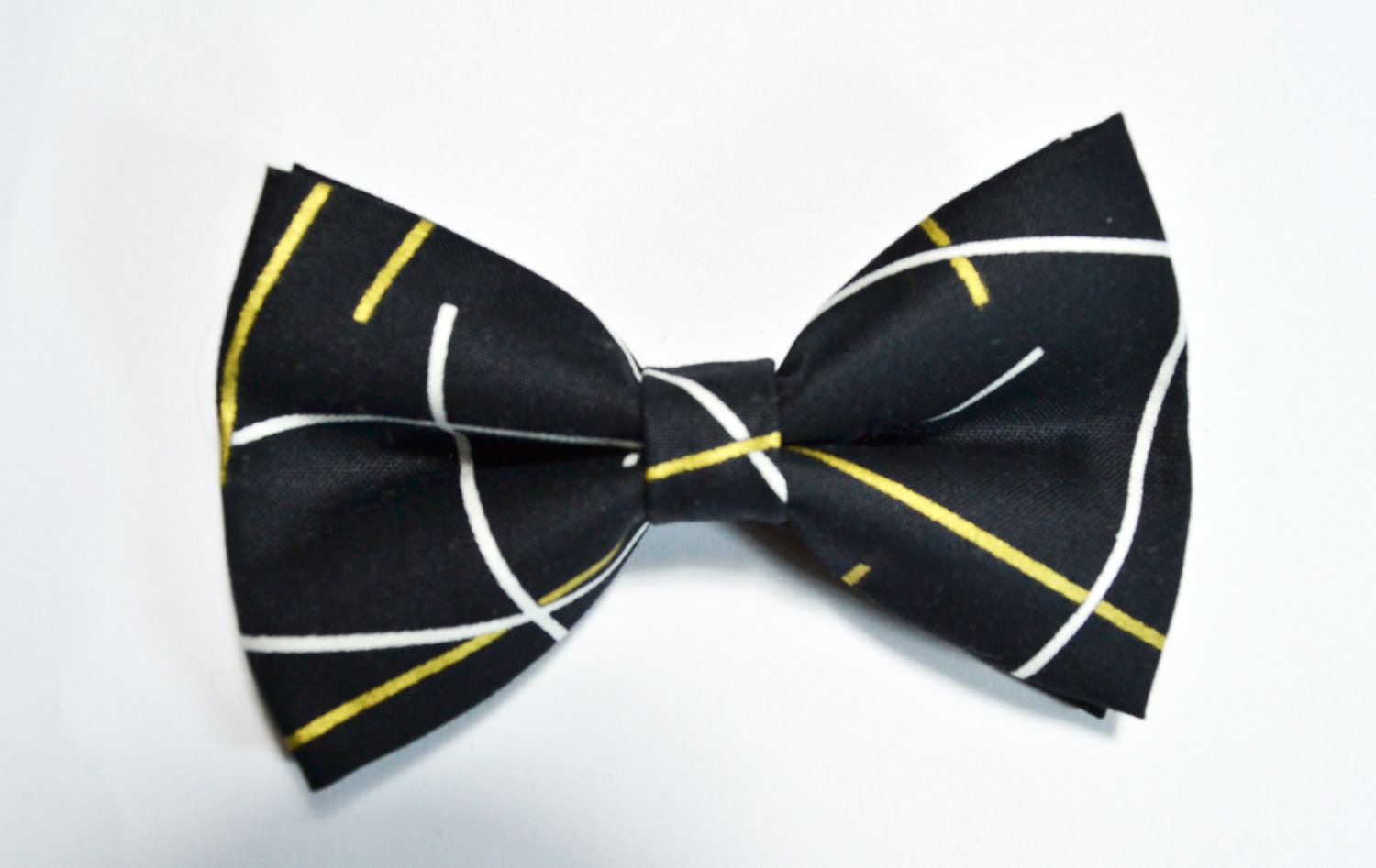 Black and Gold Bow Tie /baby/boy/adult/adjustable