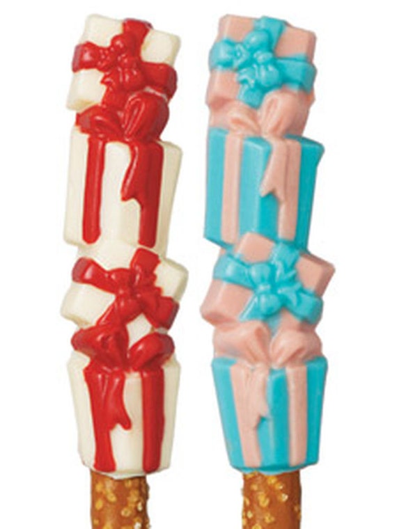 Wilton Presents Pretzel Candy Molds Chocolate by BigCatCrafts