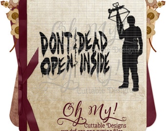 Walking Dead Inspired Daryl Dixon Word Art Svg Dxf Eps Png Cutting Files