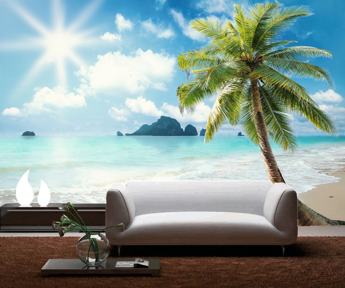 Seaside Decal for home beach wall decal selfadhesive