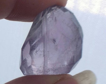 18K Prong Set Amethyst Nugget