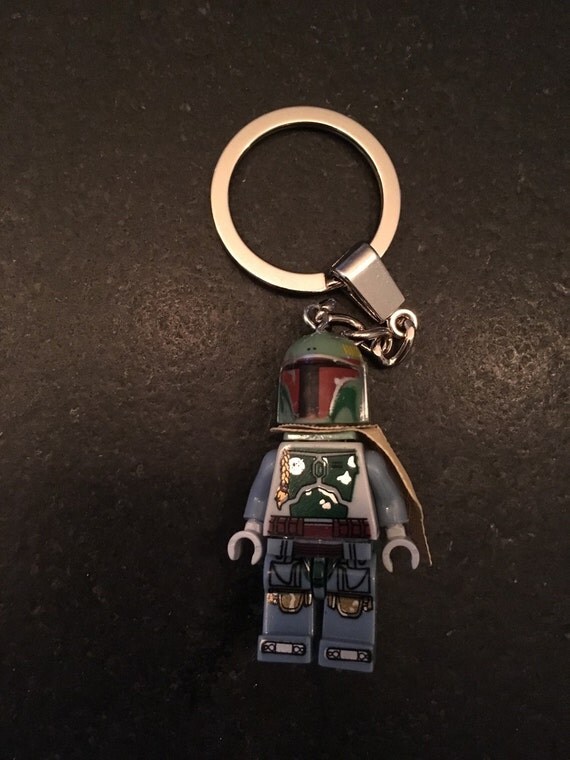 lego boba fett keychain