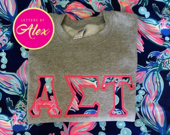 Customizable Lilly Pulitzer Crew Neck Sweatshirt- Going Coastal