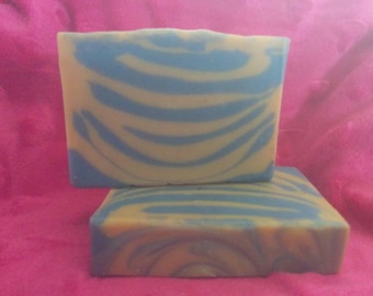 Rockstar by lush type cold process soap vegan