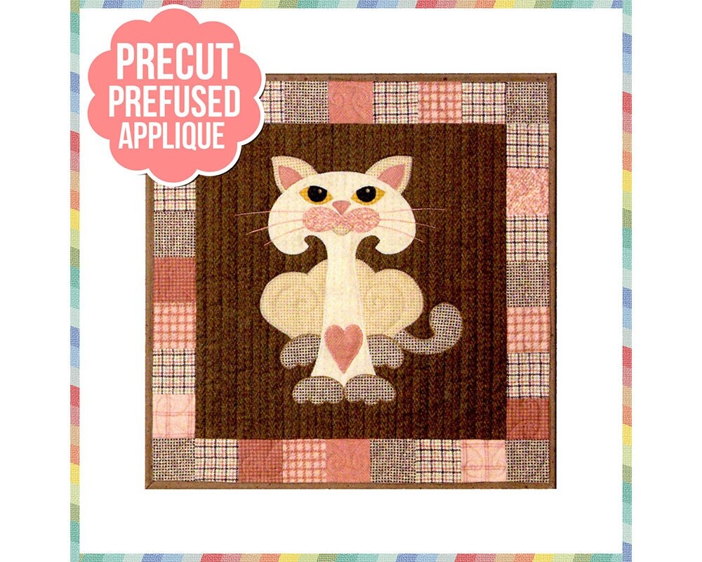 Mushkit Laser Cut Pre Fused Applique Quilt Kit