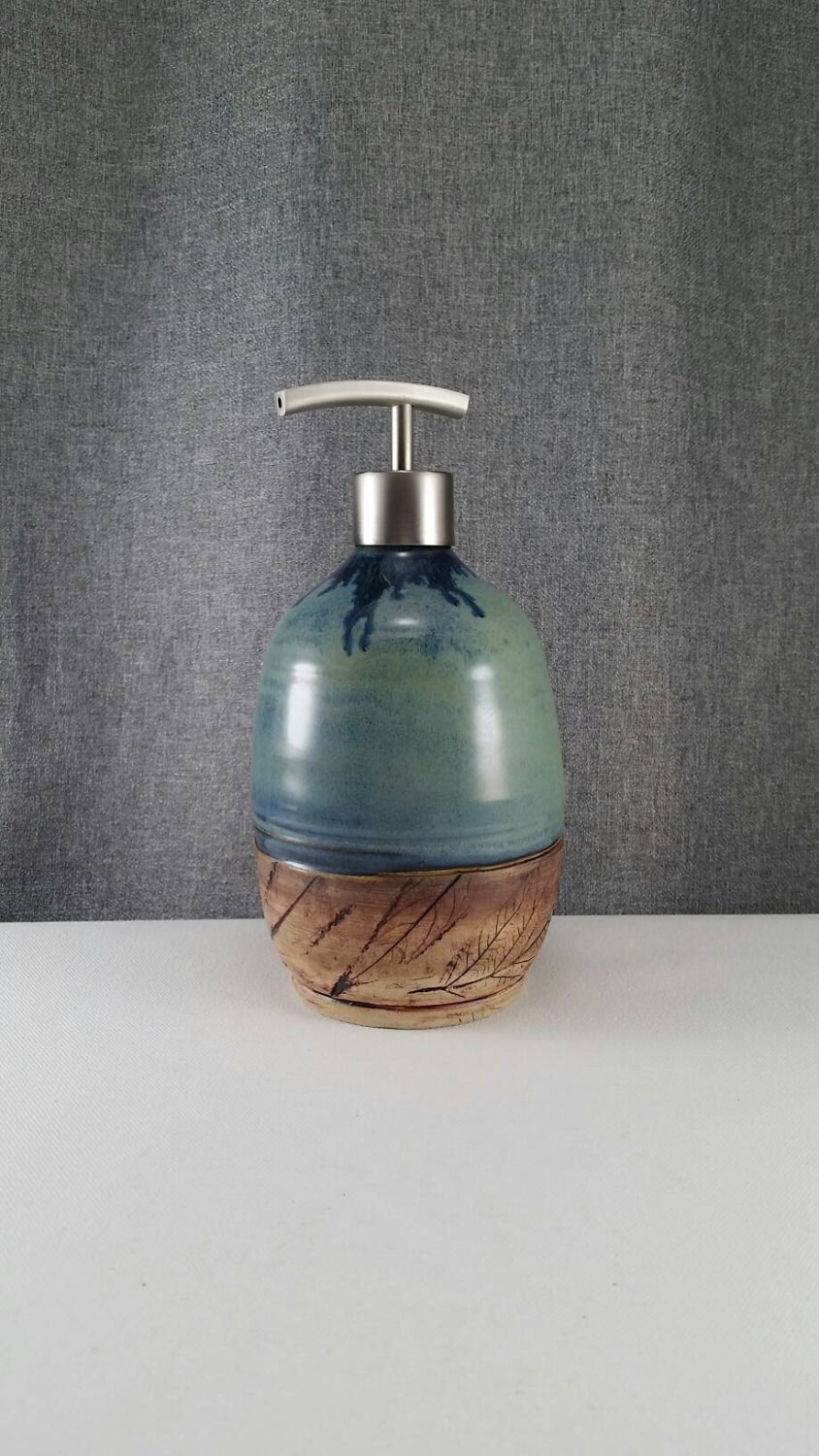 Made to Order Ceramic Soap Dispenser Handmade by 3PointsArtwork