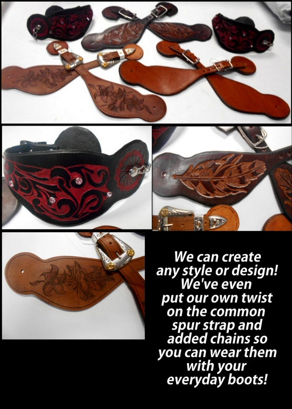 cowboy boot shaft strap
