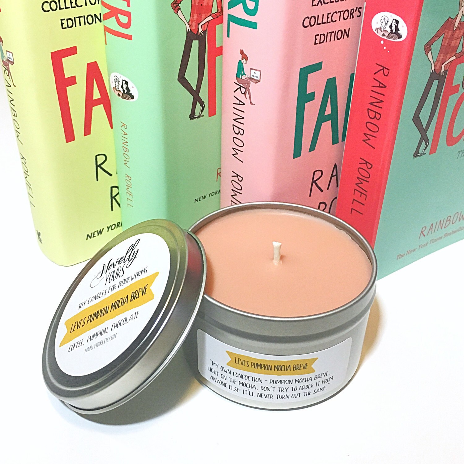 Levi's Pumpkin Mocha Breve 8oz tin Fangirl Inspired