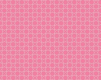 Alice in Wonderland Fabric - Pink Fabric by the Yard - Riley Blake - Wonderland Labryinth Pink - Modern quilt fabric - Fat Quarter - On Sale